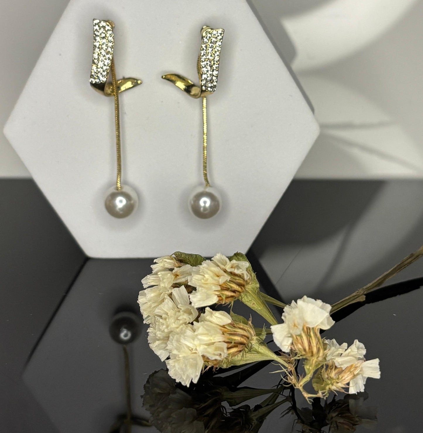 Wing Pearl Earrings
