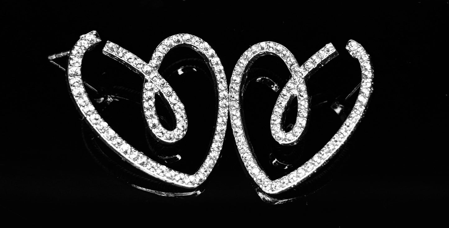 Glamour Heart Earrings